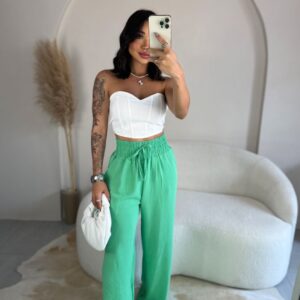 Pantalona Cós Alto Neon Candy Vibes