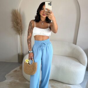 Pantalona Leveza Cós Alto Paleta Candy
