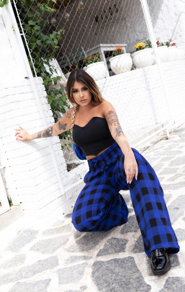 Calça Xadrez Chic Pantalona - Imagem 2